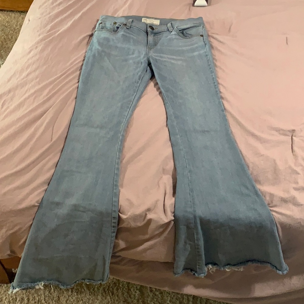 Free People Bell Bottom Jeans